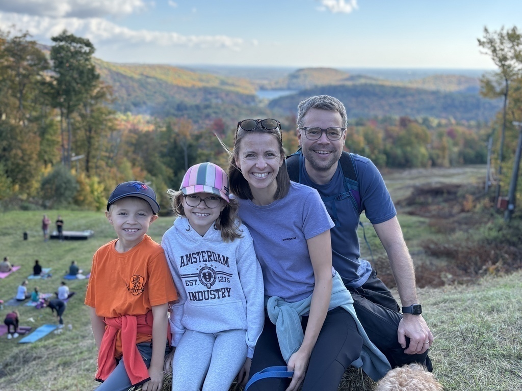 Fall season in Shawinigan, Québec