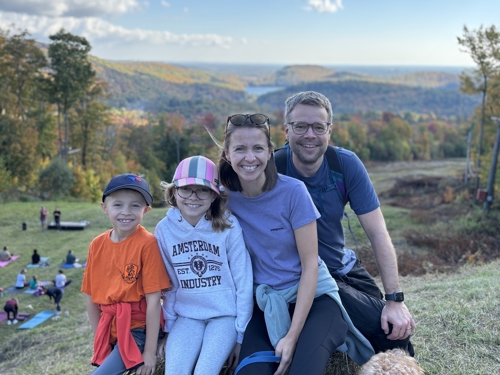 Fall season in Shawinigan, Québec
