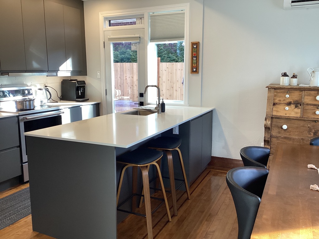 Cuisine nouvellement rénovée 