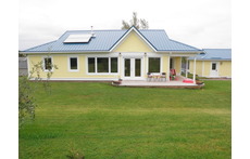 Southside of the house