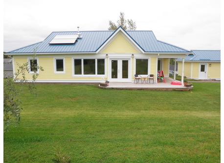 Southside of the house