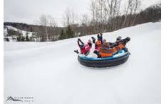 glissade sur neige, st-sauveur
