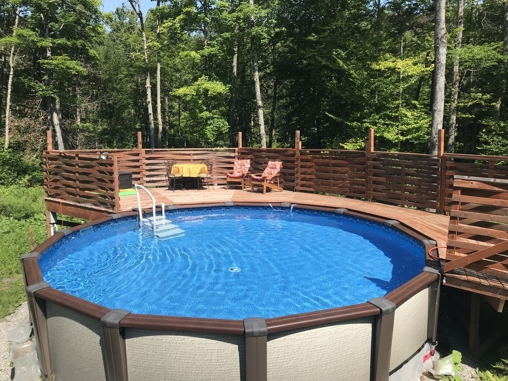 Notre piscine, chauffée si désiré\ heated pool