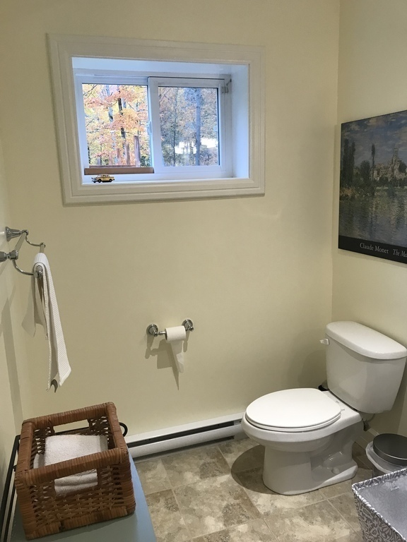 Salle de bain en bas/ downstairs bathroom