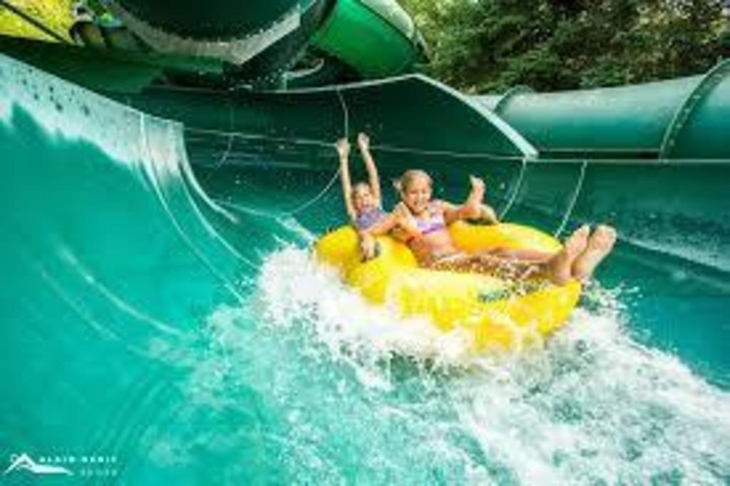 glissade d eau, st-sauveur