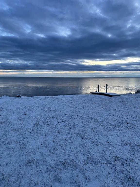 les couleurs en décembre. photo de notre terrasse