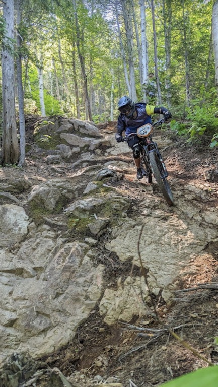 parc de vélo de montagne avec remontée mécanique