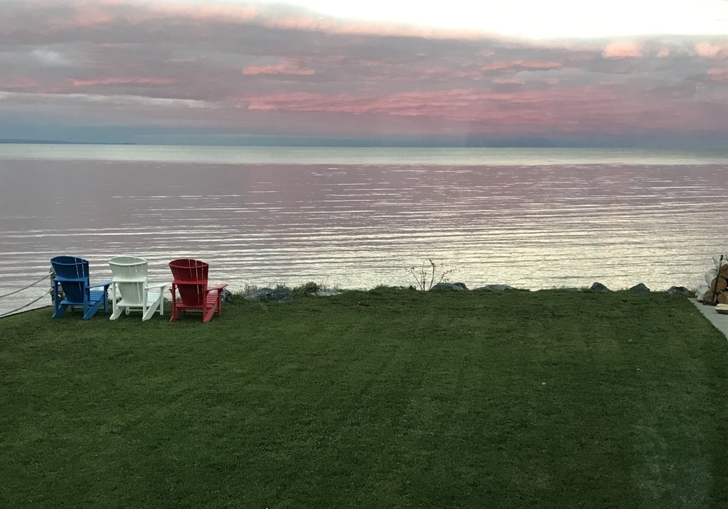 les couleurs en mai. photo de notre terrasse