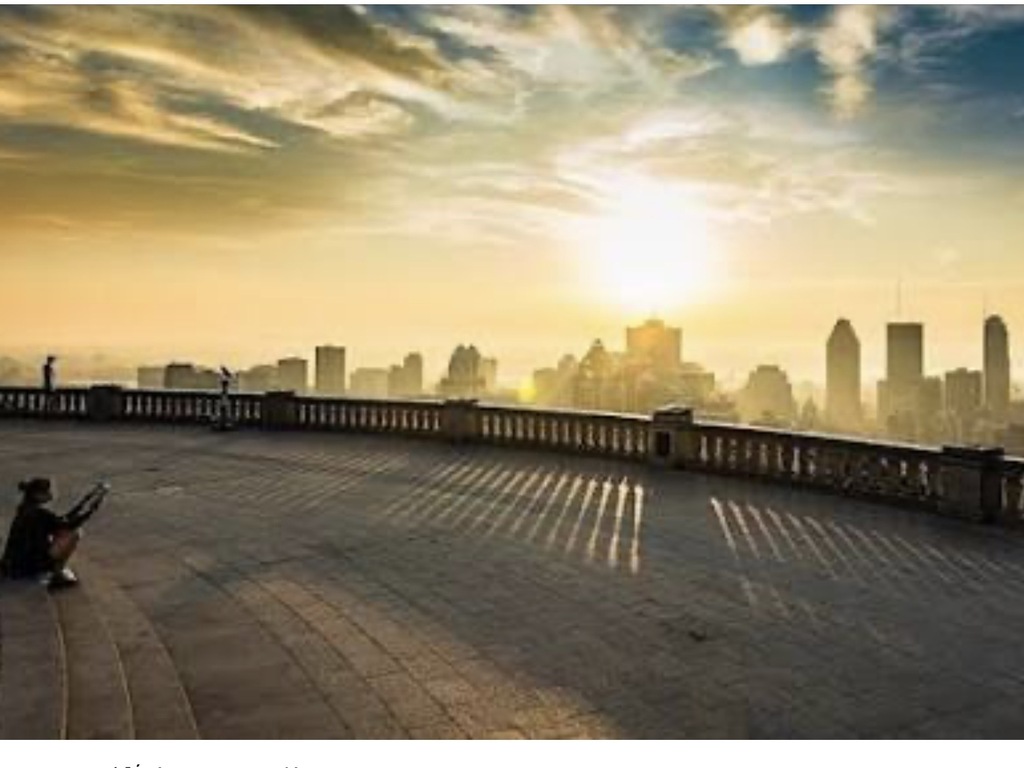 Vue sur Belvédère Mont-Royal
