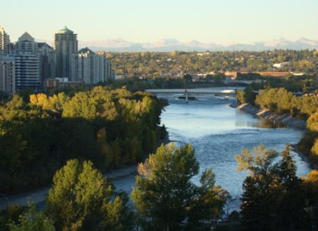 View 200 metres from our home in Calgary