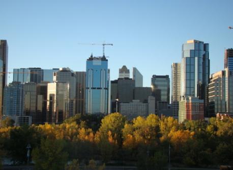 View 200 metres from our home in Calgary