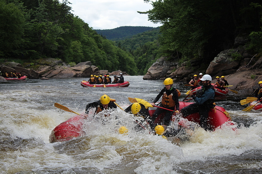 Rafting sur la Jacques Cartier