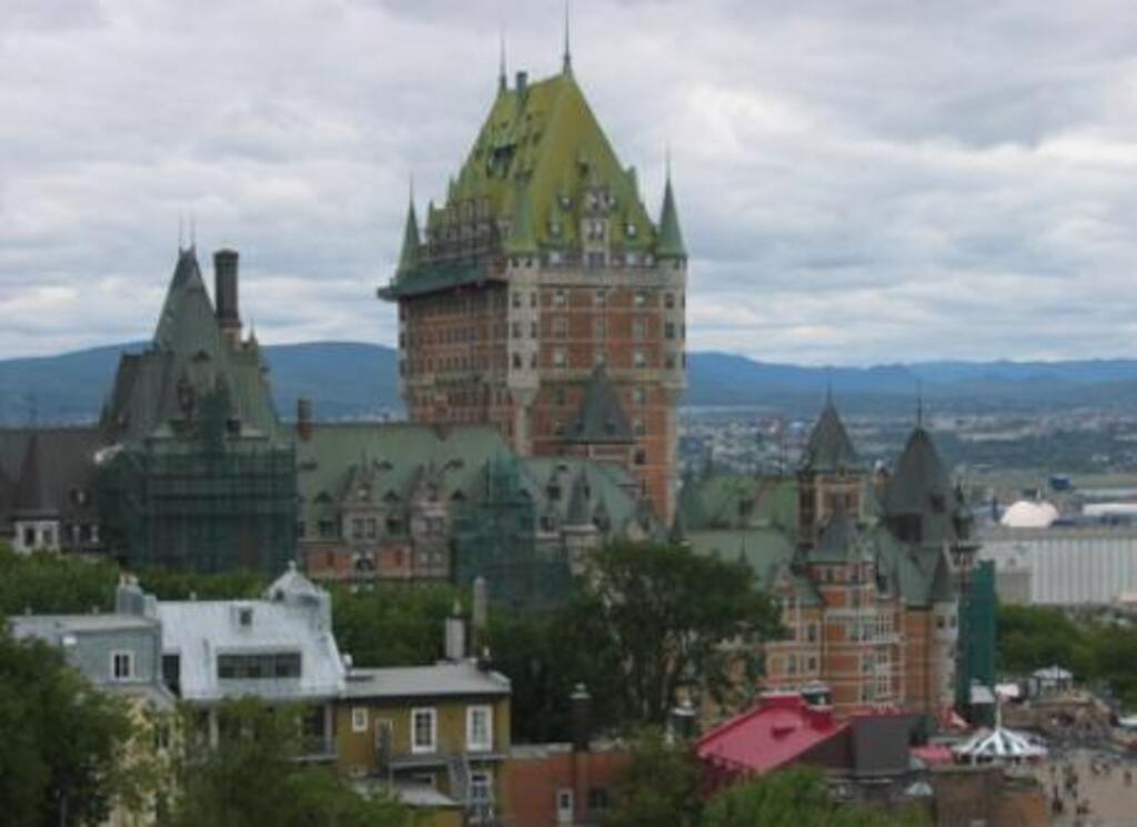 Le très connu Château Frontenac