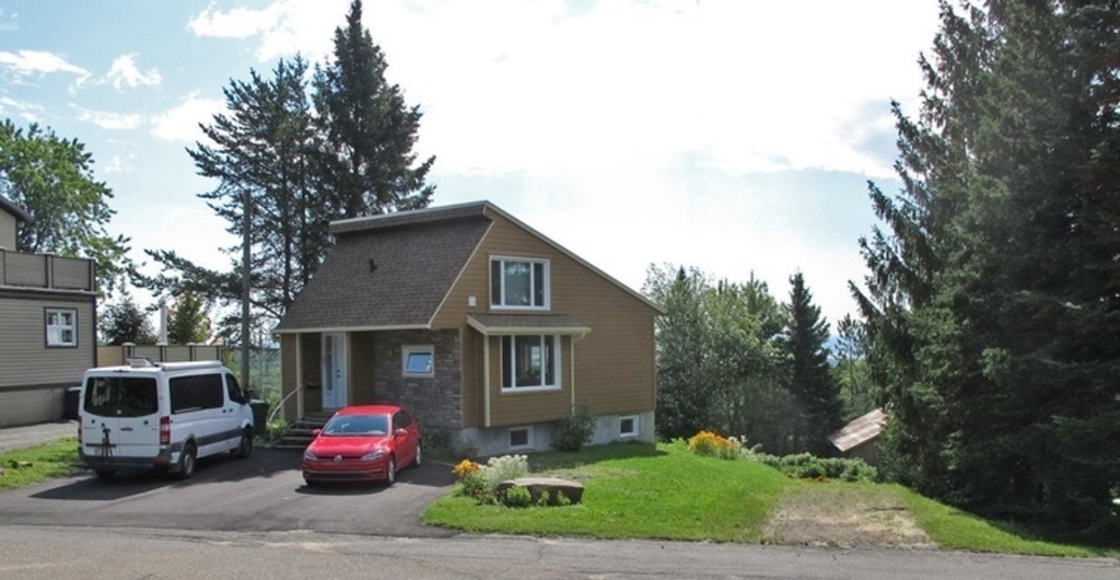 Vue vers le sud avec notre Camping-Car. 