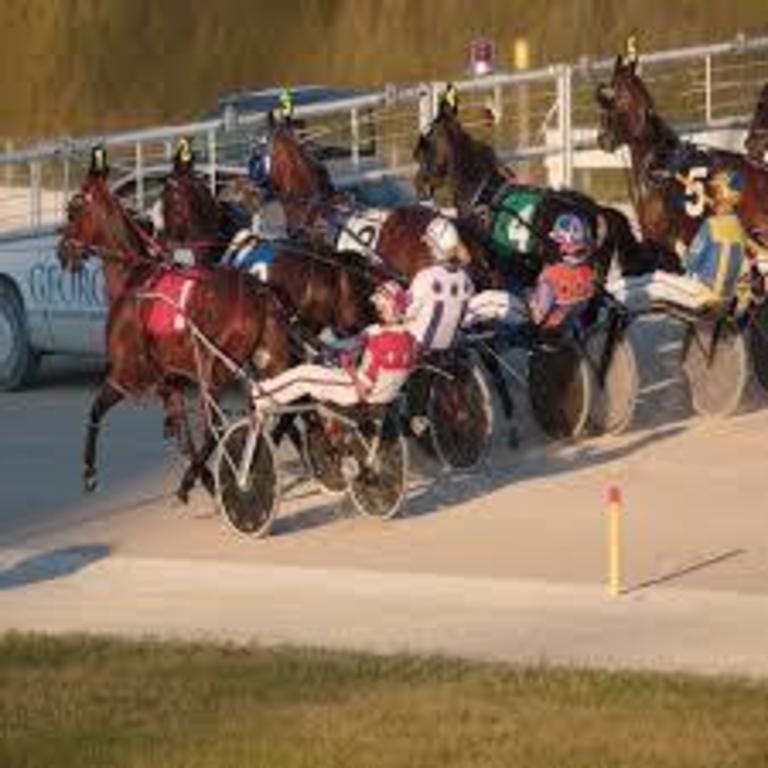 Horse-racing at Georgian Downs 