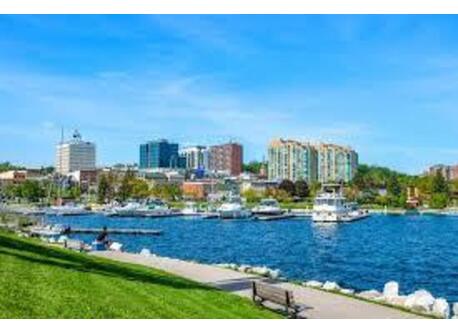 View of downtown Barrie from Allandale