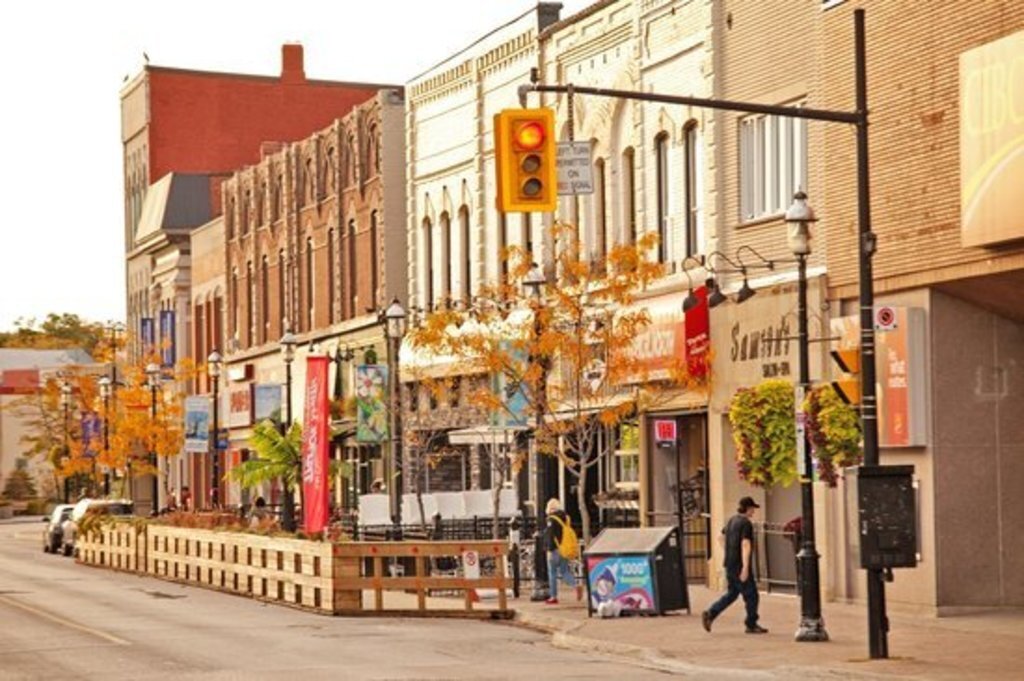 Historic downtown Barrie 