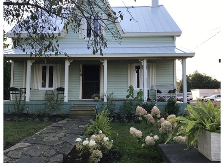 Façade jardin avant