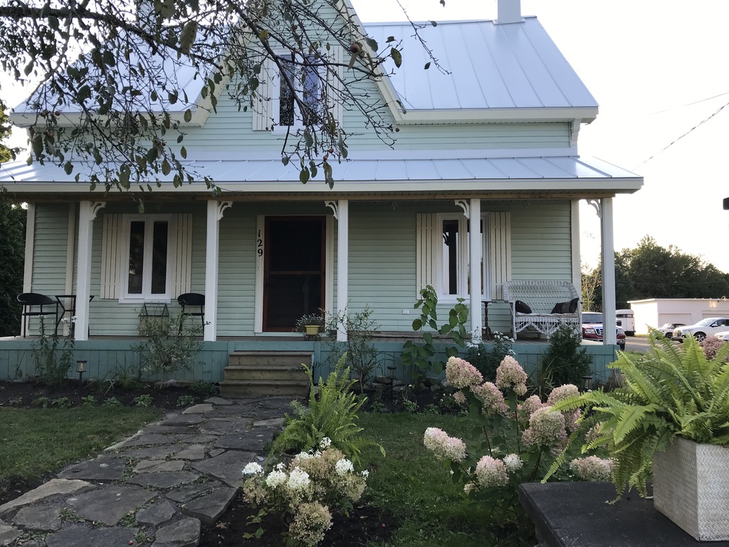 Façade jardin avant