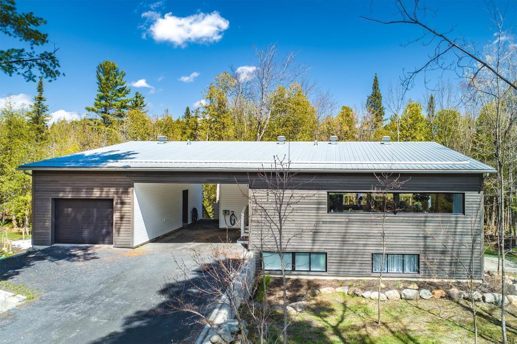 Our home in the woods - on a major bike path