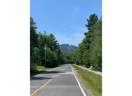Mont-Orford - as seen from the end of our driveway