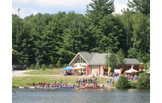 Rawdon beach where you can rent a canoe or kayak - Dragon boat races in August.