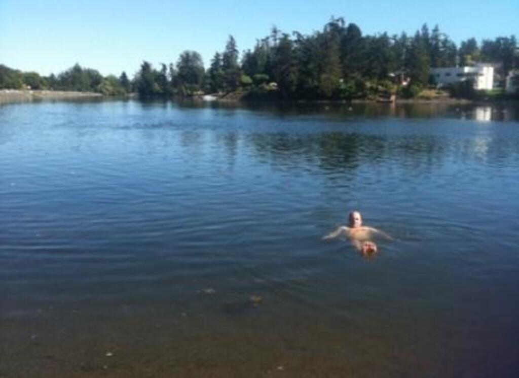 Swimming in the Gorge 