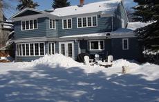 Backyard in Winter