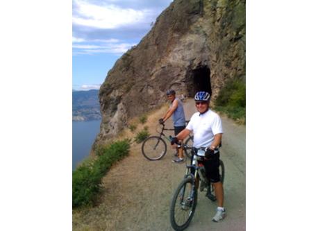 Biking on the KVR Trail