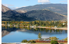 View of Skaha Lake from Living Room and Deck
