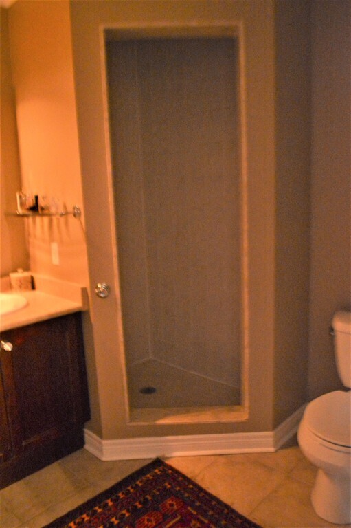 Second view of the master bathroom