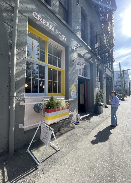 A local favorite:  donuts and fried chicken!