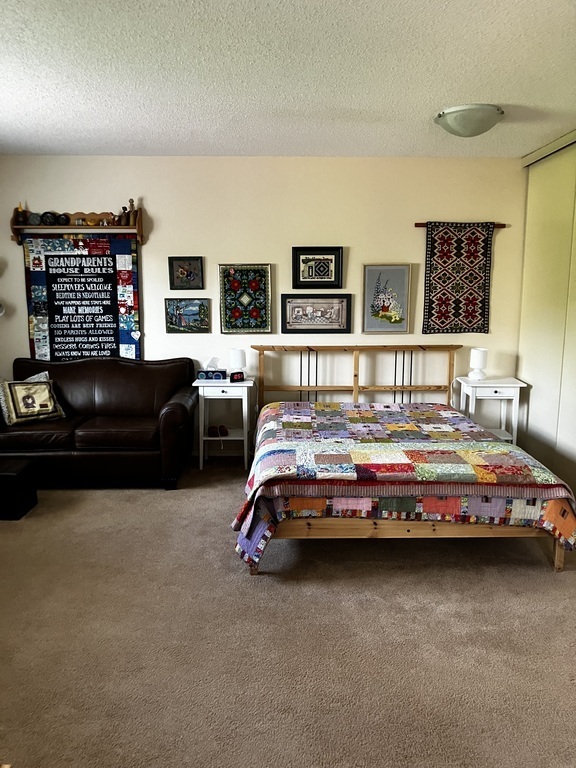 Bedroom on top floor with ensuite 