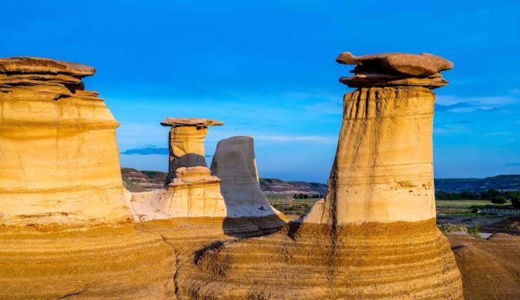 Hoodoos close to Drumheller