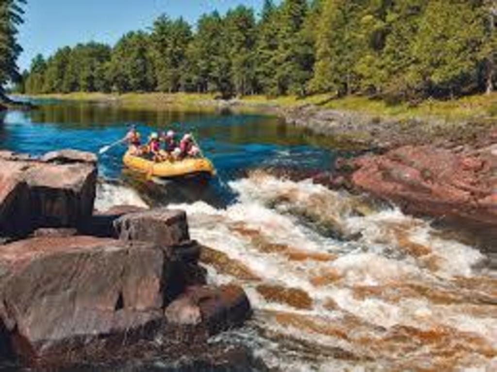 White water rafting on the Ottawa River