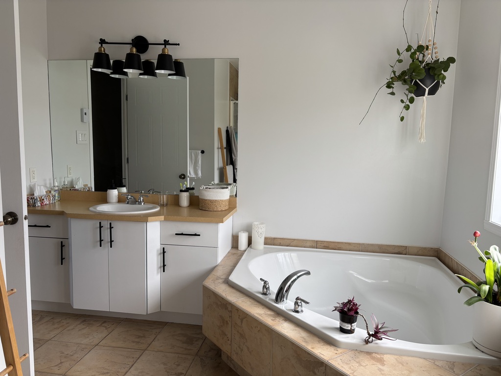 Salle de bain à l’étage