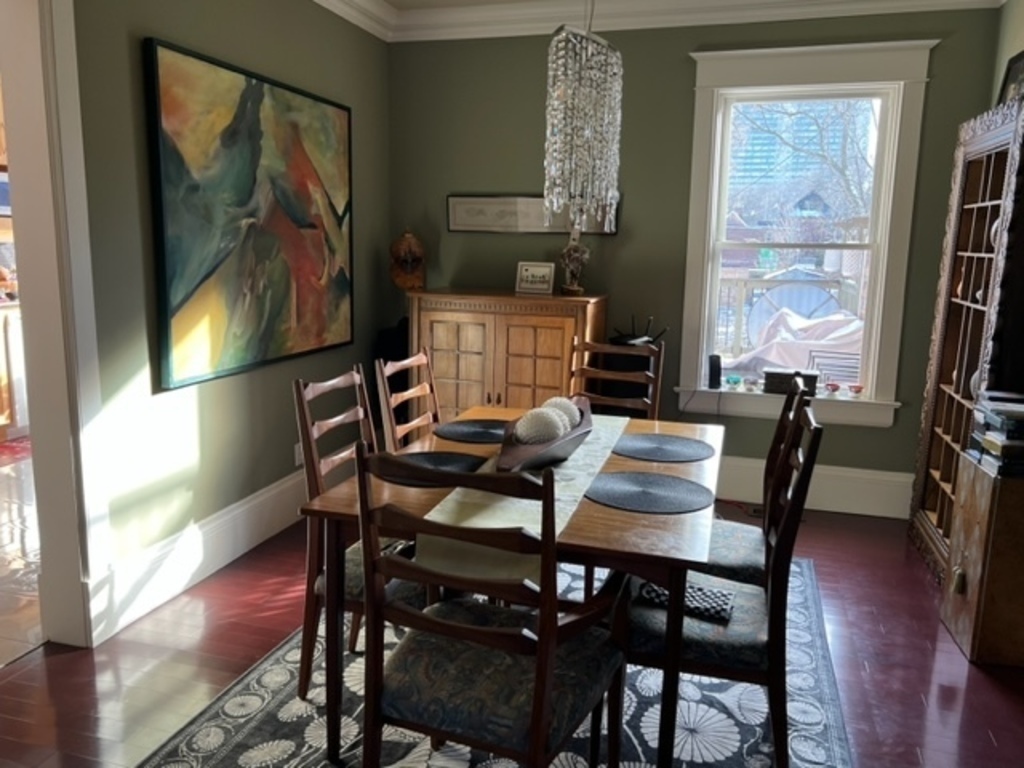 Main floor dining room