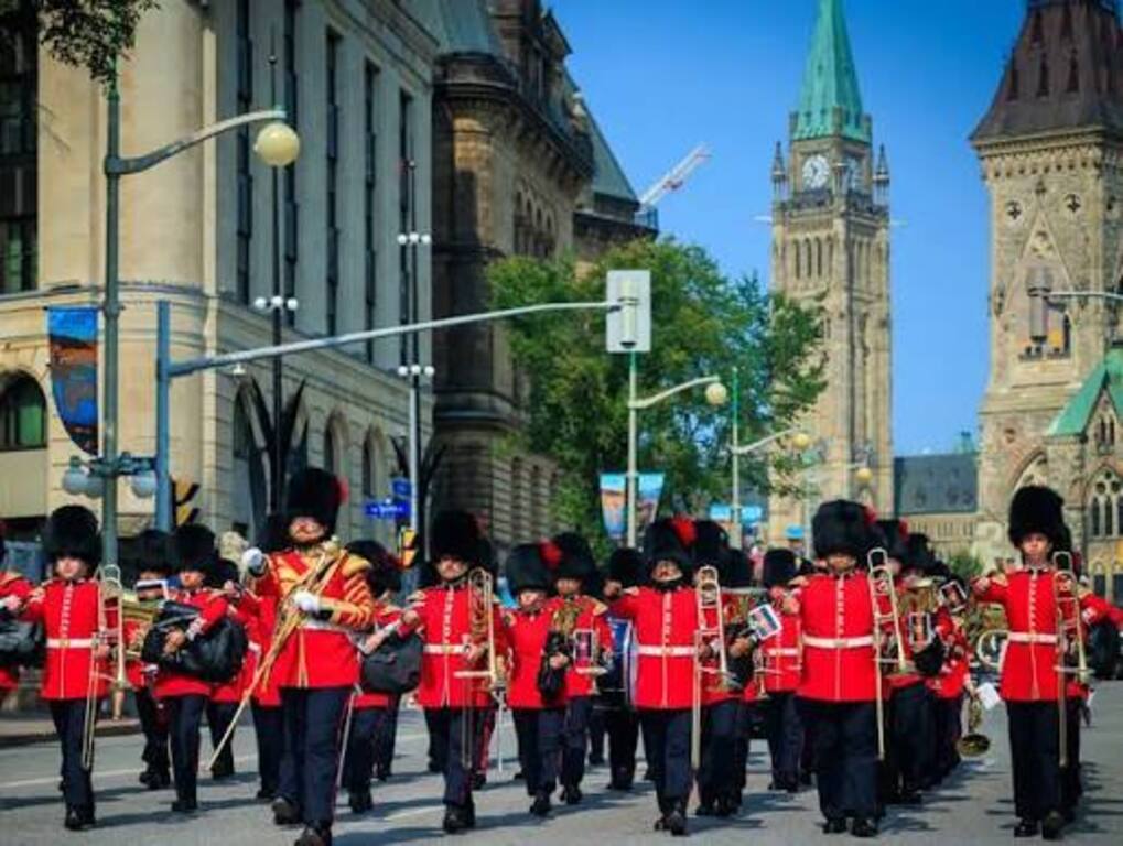 The RCMP Marching Band