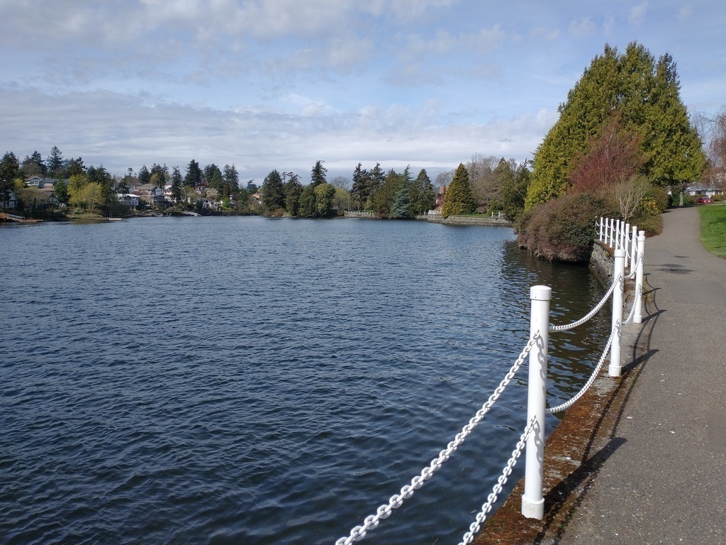 Gorge Waterway near our house