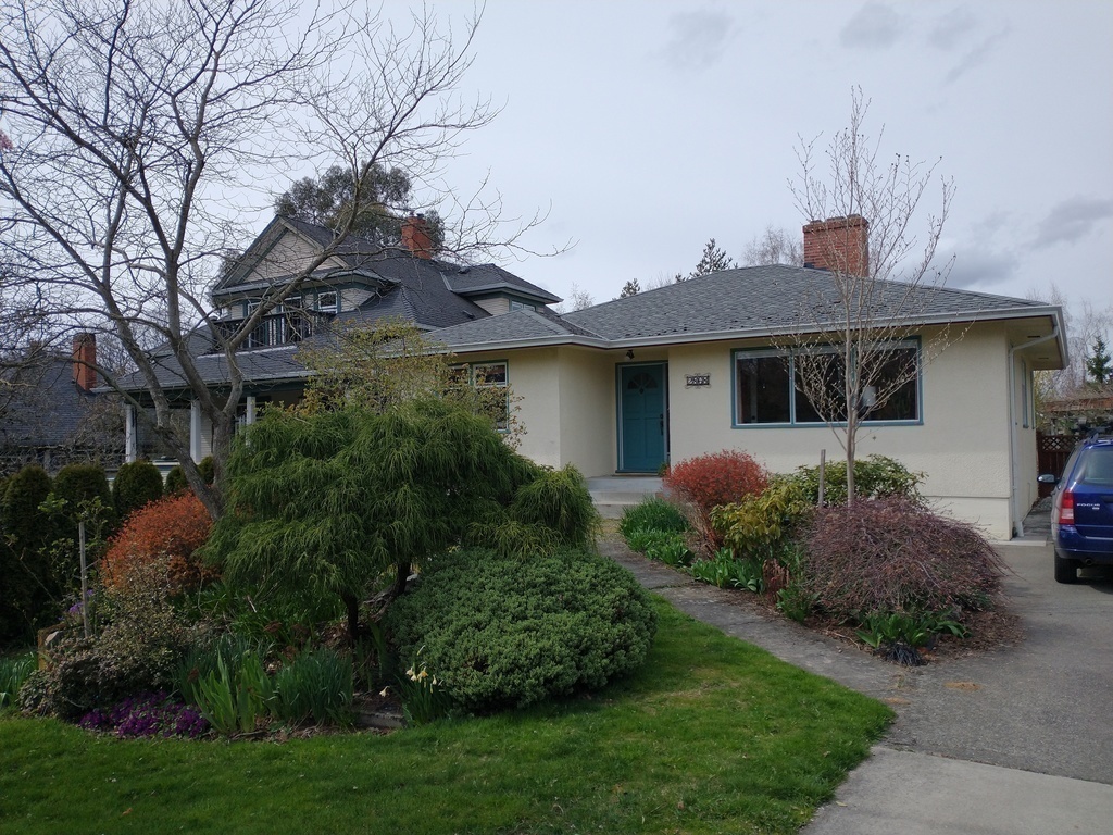 Our home from our street.
