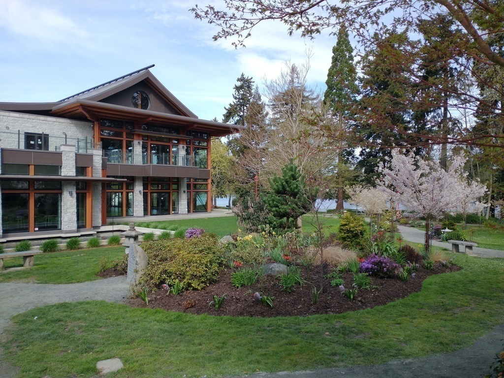 Teahouse Pavilion, Esquimalt Gorge Park near Tillicum Rd.