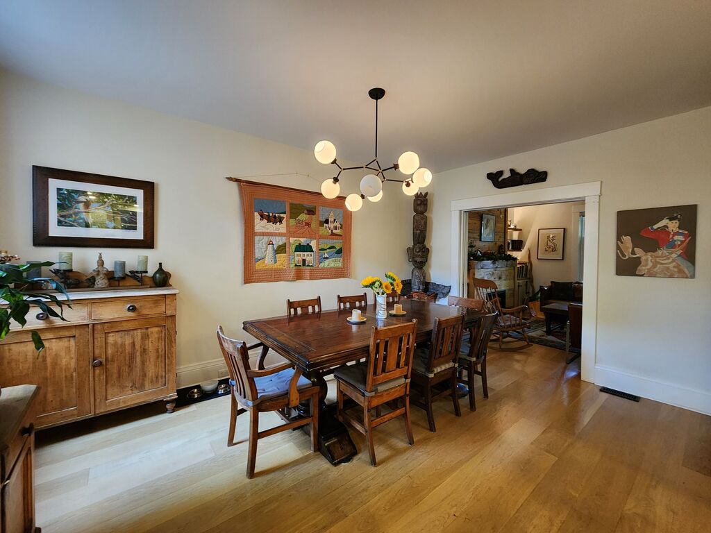 Open concept dining Room table seats 8-16 (expandable)