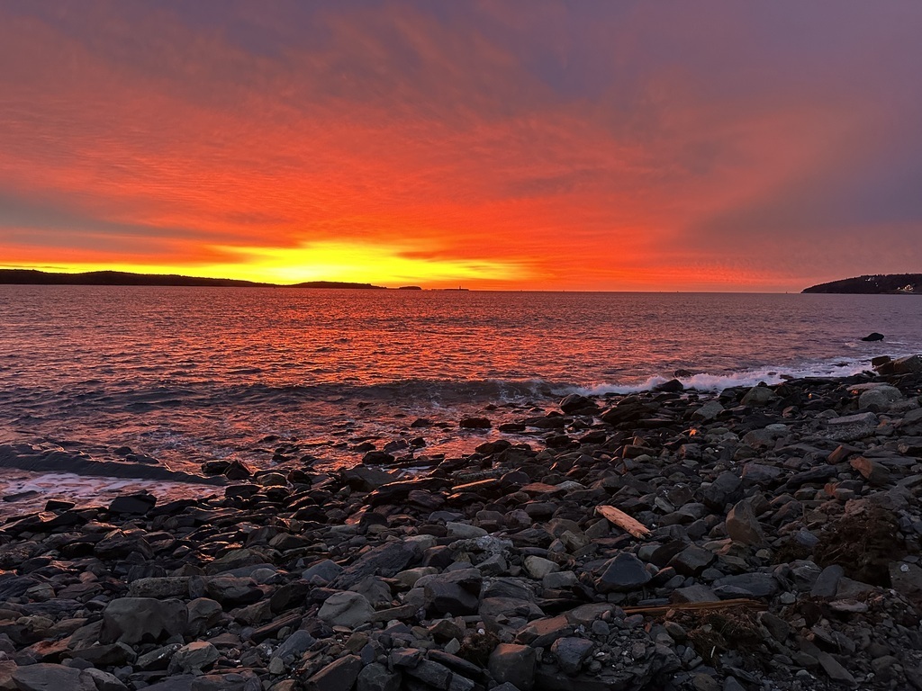 Sunrise at Point Pleasant Park (15 min walk)