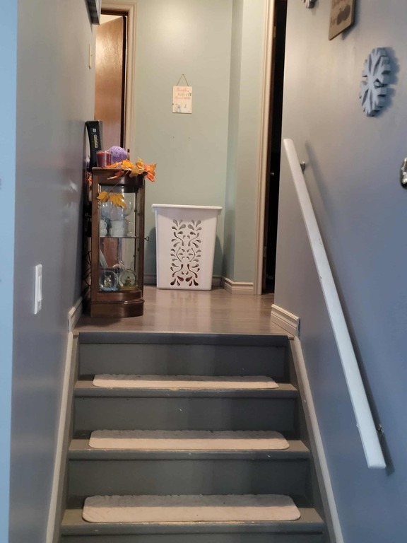 Stairs to upper level