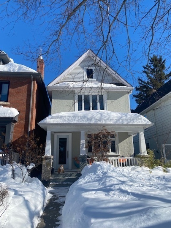 Our house in winter after a big storm!