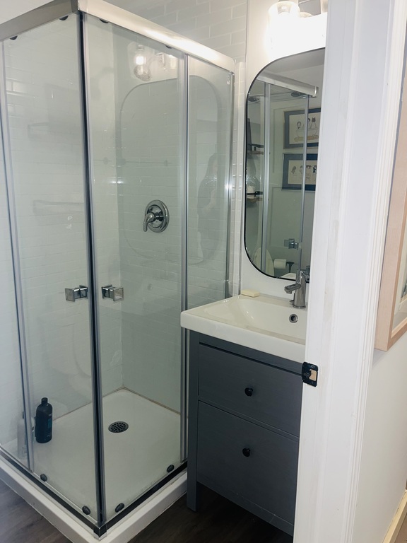 Lower level 3 piece bathroom 