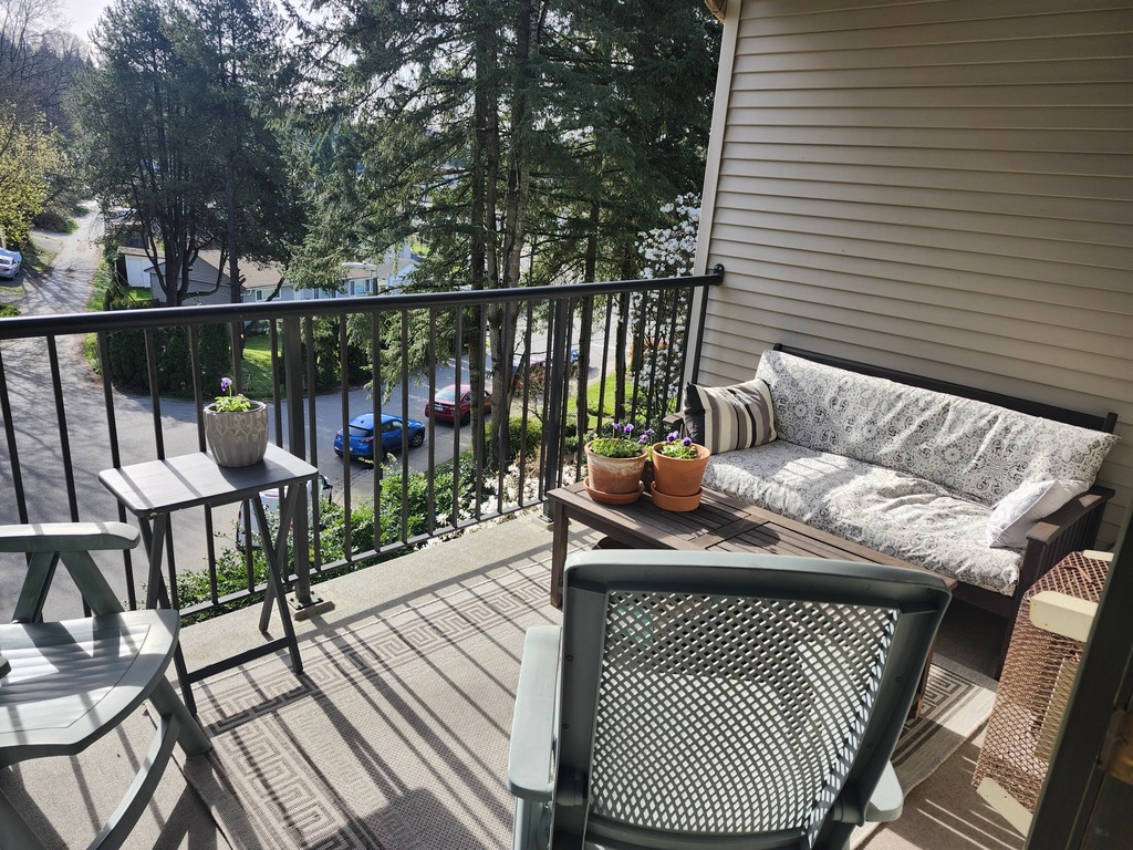 Sunny balcony