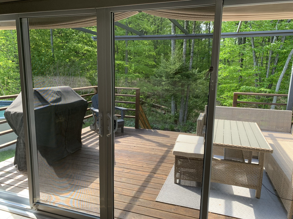Patio with BBQ