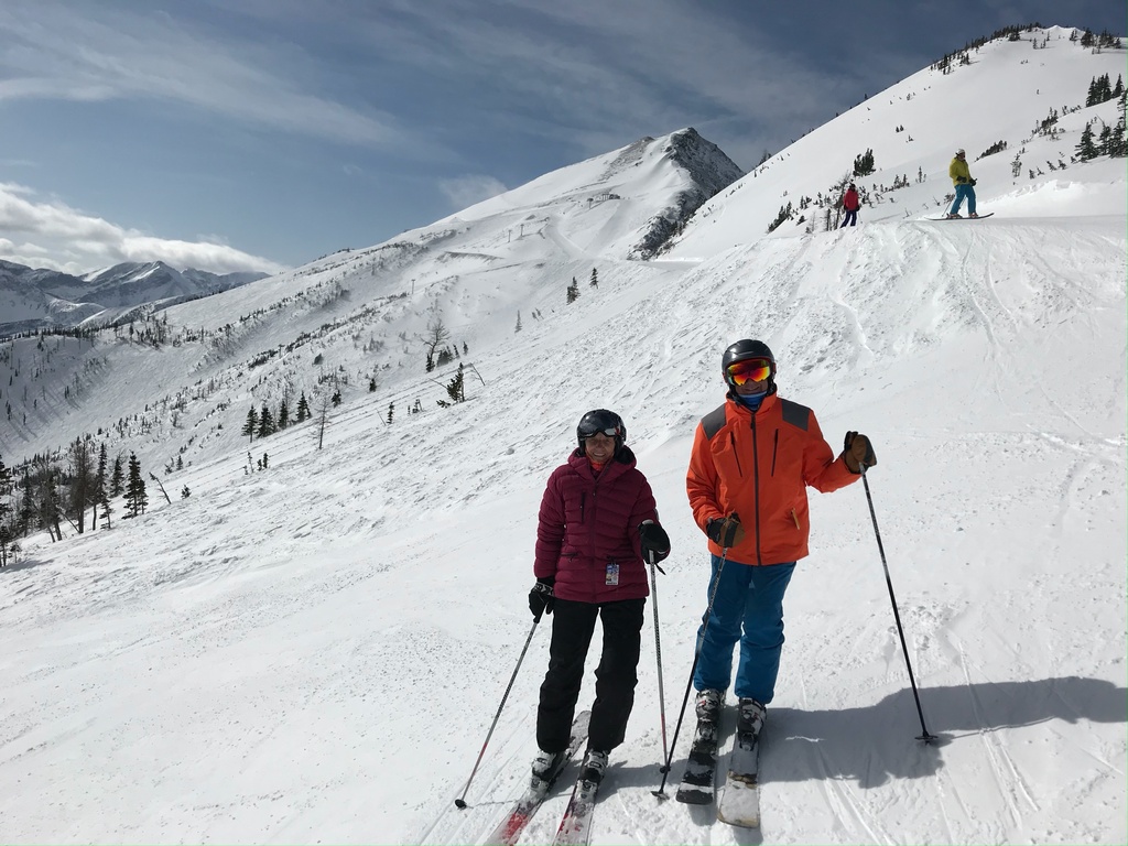 Great skiing 15 minutes from home