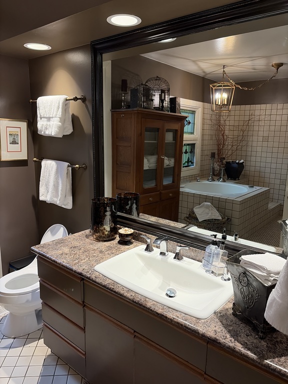Main floor bathroom 
